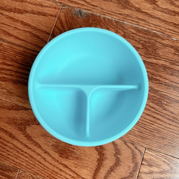 Green Sprouts Silicone Feeding Bowl & Learning Bowl Bundle in Blue - Picture 5 of 5